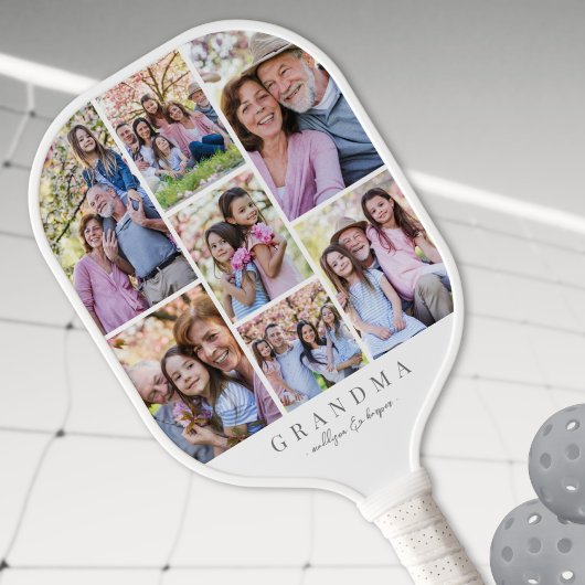 Creëer je eigen oma foto pickleball paddle