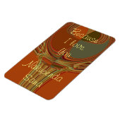 Creëer je eigen omdat ik van je hou, Nakupenda San Magneet (Linkerzijde)