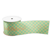 Creëer Je eigen Ostara Gingham Satijnen Lint (Spoel)