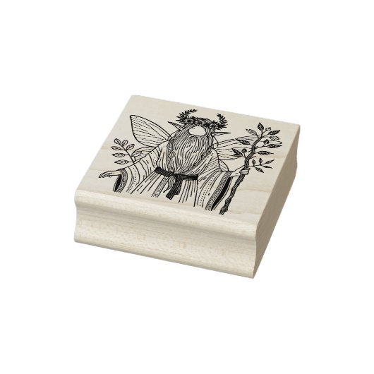 Creëer je eigen Oude Feeënkoning Rubberstempel (Stempel)