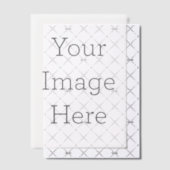 Gepersonaliseerde 12,7x17,8 Enkel Vellum Overlay (Offset (Uitnodiging))