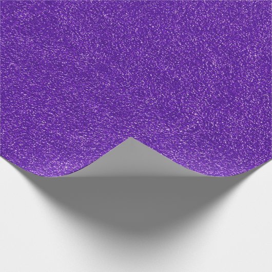 Creëer Je eigen Paarse glitter Cadeaupapier (Hoek)