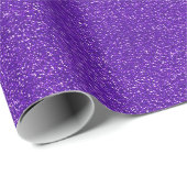 Creëer Je eigen Paarse glitter Cadeaupapier (Rol Hoek)