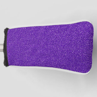 Creëer Je eigen Paarse glitter Golfheadcover