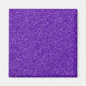 Creëer Je eigen Paarse glitter Magneet (Voorkant)