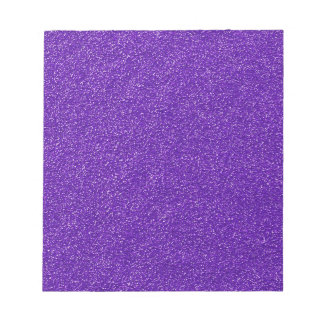 Creëer Je eigen Paarse glitter Notitieblok