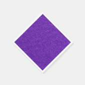 Creëer Je eigen Paarse glitter Servet (Hoek)