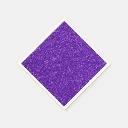 Creëer Je eigen Paarse glitter Servet