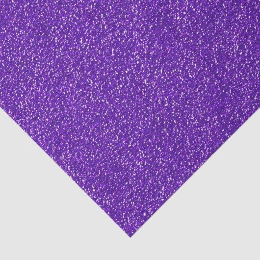 Creëer Je eigen Paarse glitter Tissuepapier (Detail)