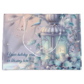 Creëer je eigen Paarse kerstlantaarn Groot Cadeauzakje (Voorkant)