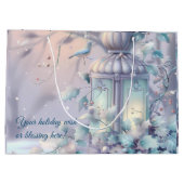 Creëer je eigen Paarse kerstlantaarn Groot Cadeauzakje (Achterkant)