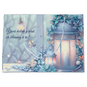 Creëer je eigen Paarse kerstlantaarns Groot Cadeauzakje (Voorkant)