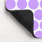 Creëer Je eigen Paarse poladot Muismat (Hoek)