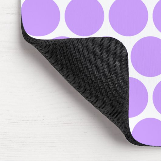 Creëer Je eigen Paarse poladot Muismat (Hoek)