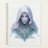 Creëer Je eigen Paarse Seer Witch Planner (Voorkant)
