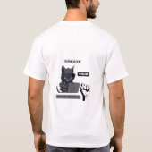 Creëer je eigen pad Tshirt (Achterkant)