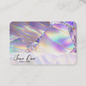 Creëer je eigen parelroze opaal visitekaartje (Voorkant)