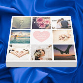 Creëer Je eigen Passen getrouwd bruiloft foto Canvas Afdruk