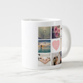 Creëer Je eigen Passen getrouwd bruiloft foto Grote Koffiekop (Voorkant rechts)