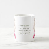 Creëer Je eigen pepermuntkonijnen Kerstmis Magische Mok (Center)