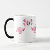 Creëer Je eigen Peppermint Flamingo kerst Magische Mok (Links)
