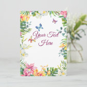 Creëer Je eigen personaliseren Feestdagenkaart (Staand voorkant)