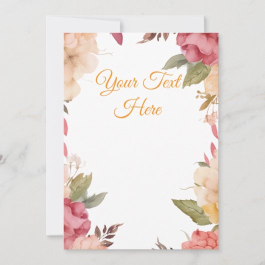 Creëer Je eigen personaliseren Feestdagenkaart (Voorkant)