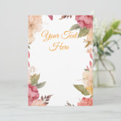 Creëer Je eigen personaliseren Feestdagenkaart (Staand voorkant)