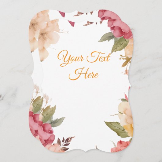 Creëer Je eigen personaliseren Feestdagenkaart (Voorkant / Achterkant)