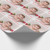 Creëer je eigen persoonlijke foto-cadeau cadeaupapier (Hoek)