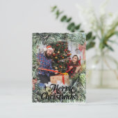 Creëer Je eigen persoonlijke foto met feestelijke  Briefkaart (Staand voorkant)