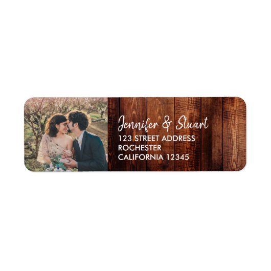 Creëer je eigen persoonlijke foto's bijthout bruil etiket (Voorkant)