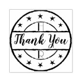 Creëer Je eigen persoonlijke huwelijk bedankt Rubberstempel (Afrduk)