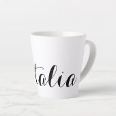 Creëer Je eigen persoonlijke persoonlijke aangepas Latte Mok (Rechterhoek)