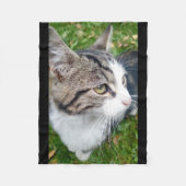 Creëer je eigen petfotodeken fleece deken (Voorkant)