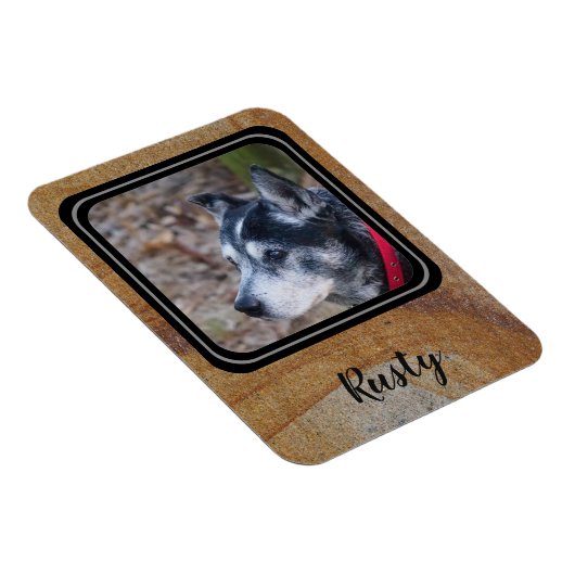 Creëer je eigen petfotomagneet magneet (Rechterzijde)