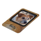 Creëer je eigen petfotomagneet magneet (Linkerzijde)