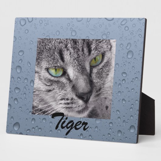 Creëer je eigen petfotoplaque fotoplaat (Zijkant)