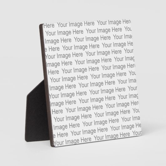 Creëer Je eigen Plaque Fotoplaat (Voorkant)