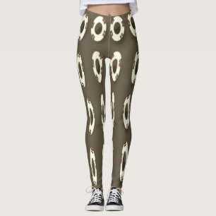 Creëer Je eigen pooidot leuke design Leggings