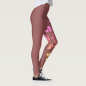 Creëer je eigen prachtige monogram kleur leggings (Rechts)