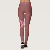 Creëer je eigen prachtige monogram kleur leggings (Achterkant)