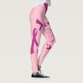 Creëer je eigen prachtige roze lintkankerzorg leggings (Rechts)