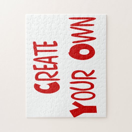 Creëer je eigen puzzel (Verticaal)