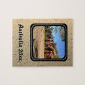 Creëer je eigen puzzel - Australische outback Legpuzzel (Horizontaal)