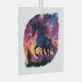 Creëer Je eigen Pyrois Dark Horse Magic Glas Ornament (Voorkant Rechts)
