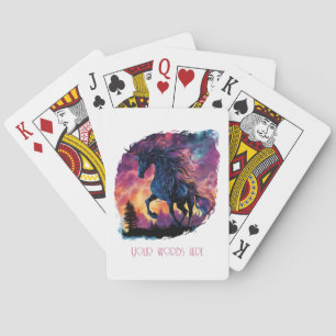 Creëer Je eigen Pyrois Dark Horse Magic Pokerkaarten