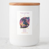 Creëer Je eigen Pyrois Dark Horse Magic Voedselcontainer Etiket (Voorkant)
