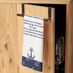 Creëer Je eigen Recipe Keepomwille Navy Blue Ancho Theedoek