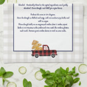 Creëer je eigen Recipe kerstakel Theedoek (Gevouwen)